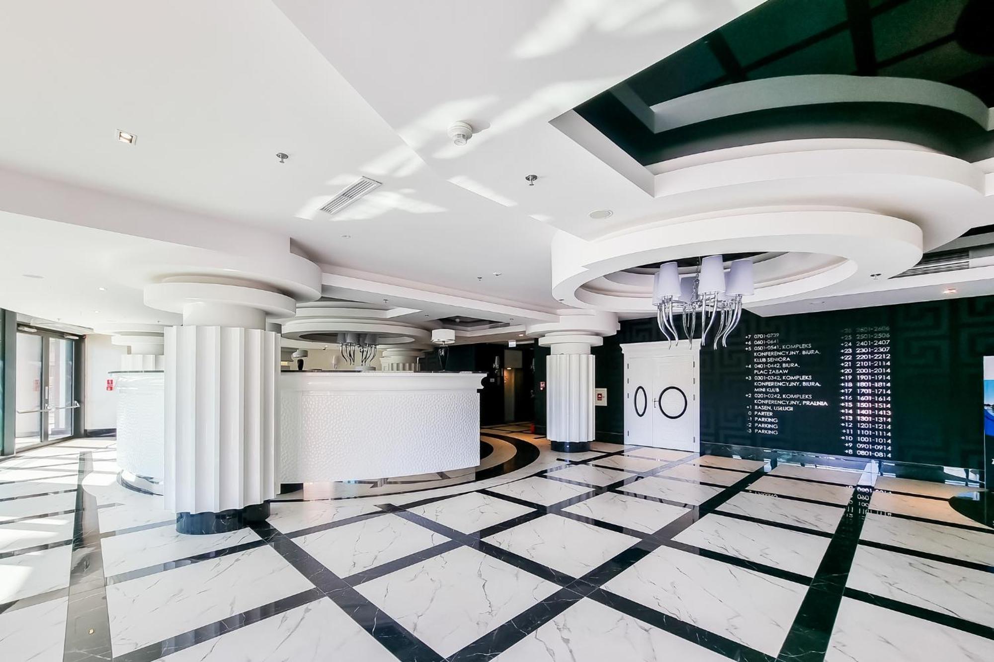 Hanza Tower Apartment No 628 - 6Th Floor, Balcony, Swimming Pool Szczecin Exterior photo