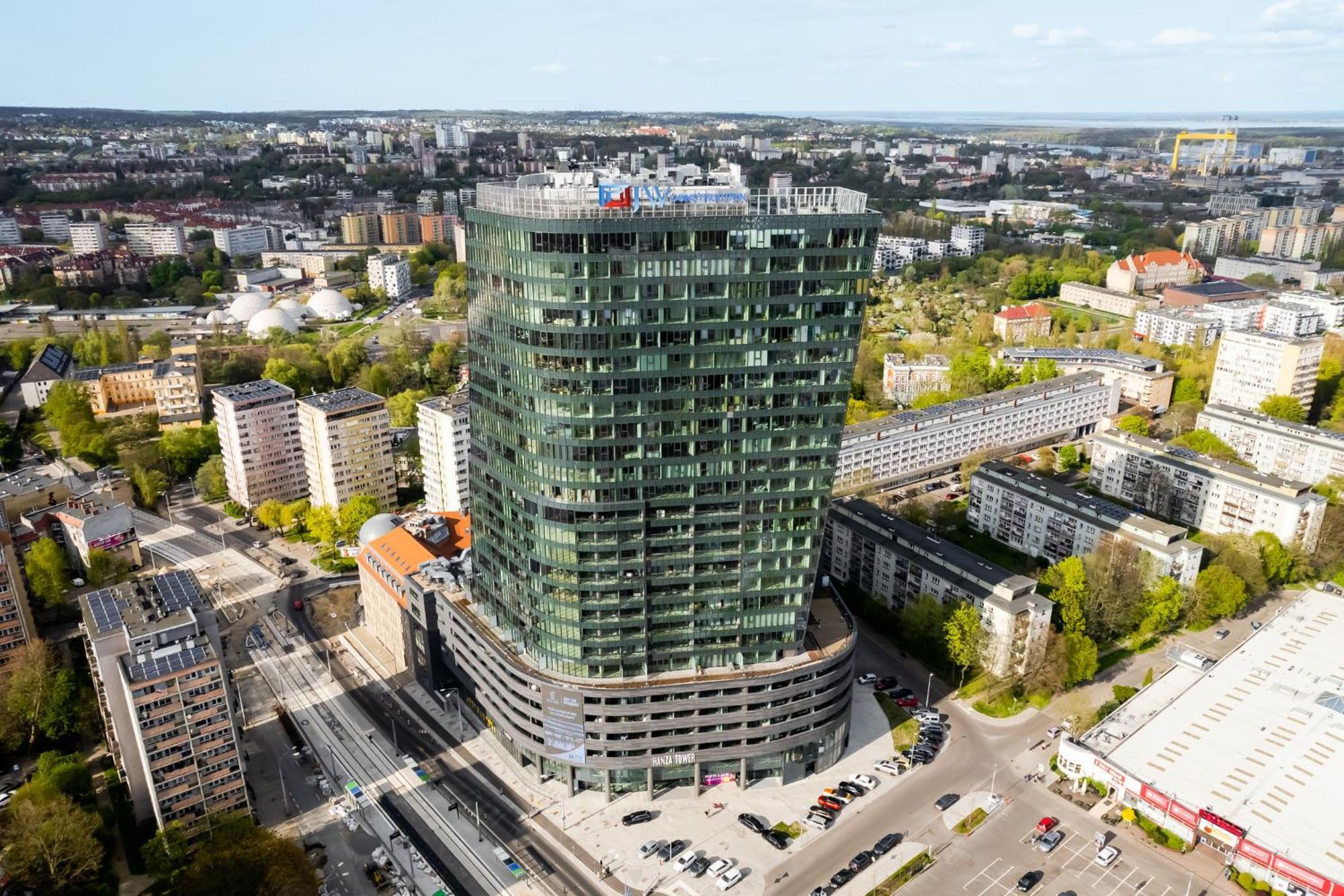 Hanza Tower Apartment No 628 - 6Th Floor, Balcony, Swimming Pool Szczecin Exterior photo