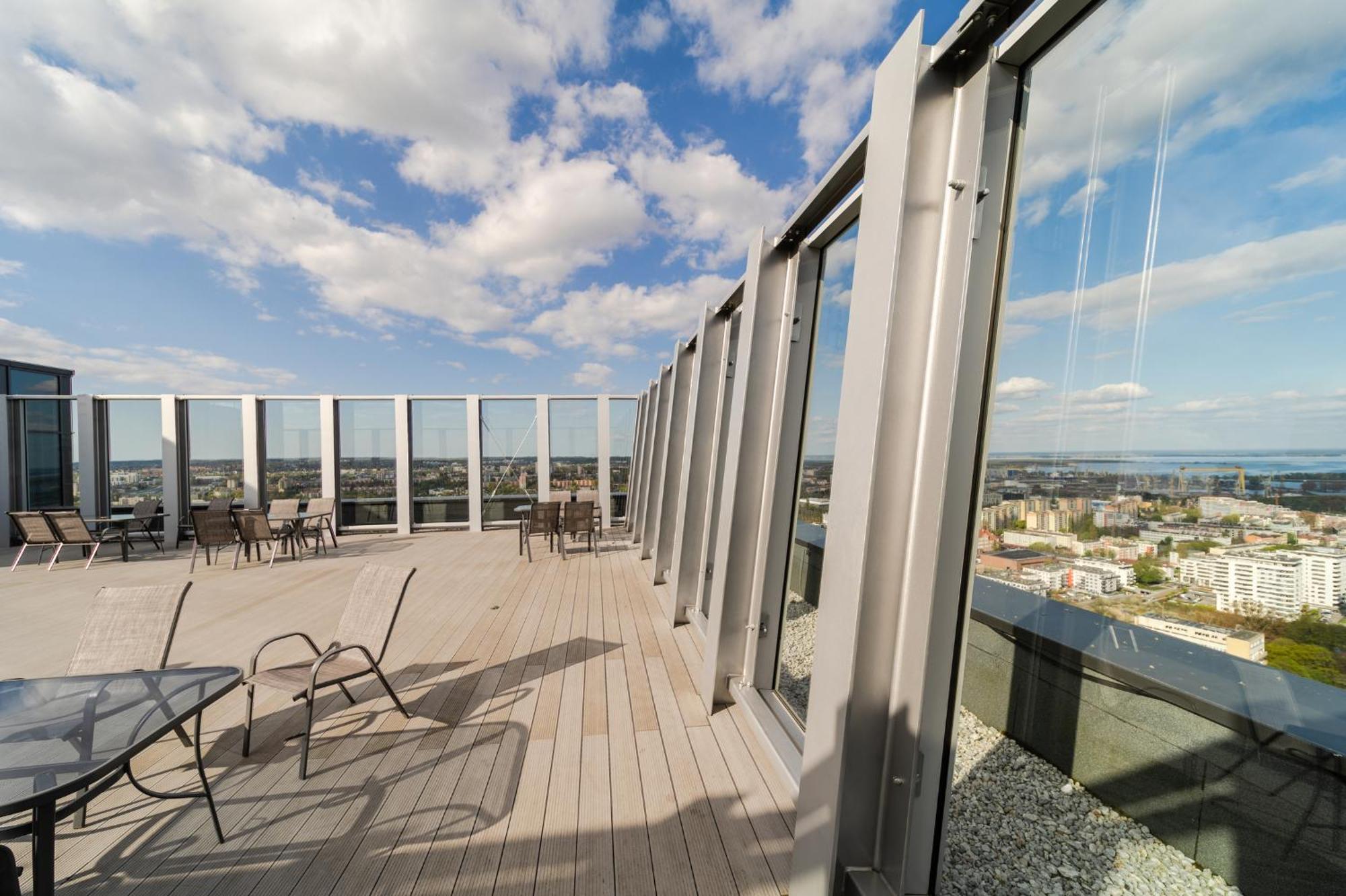 Hanza Tower Apartment No 628 - 6Th Floor, Balcony, Swimming Pool Szczecin Exterior photo